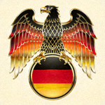 德国国家队黑红金三色鹰徽标志