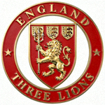 英格兰国家队三狮军团队徽
